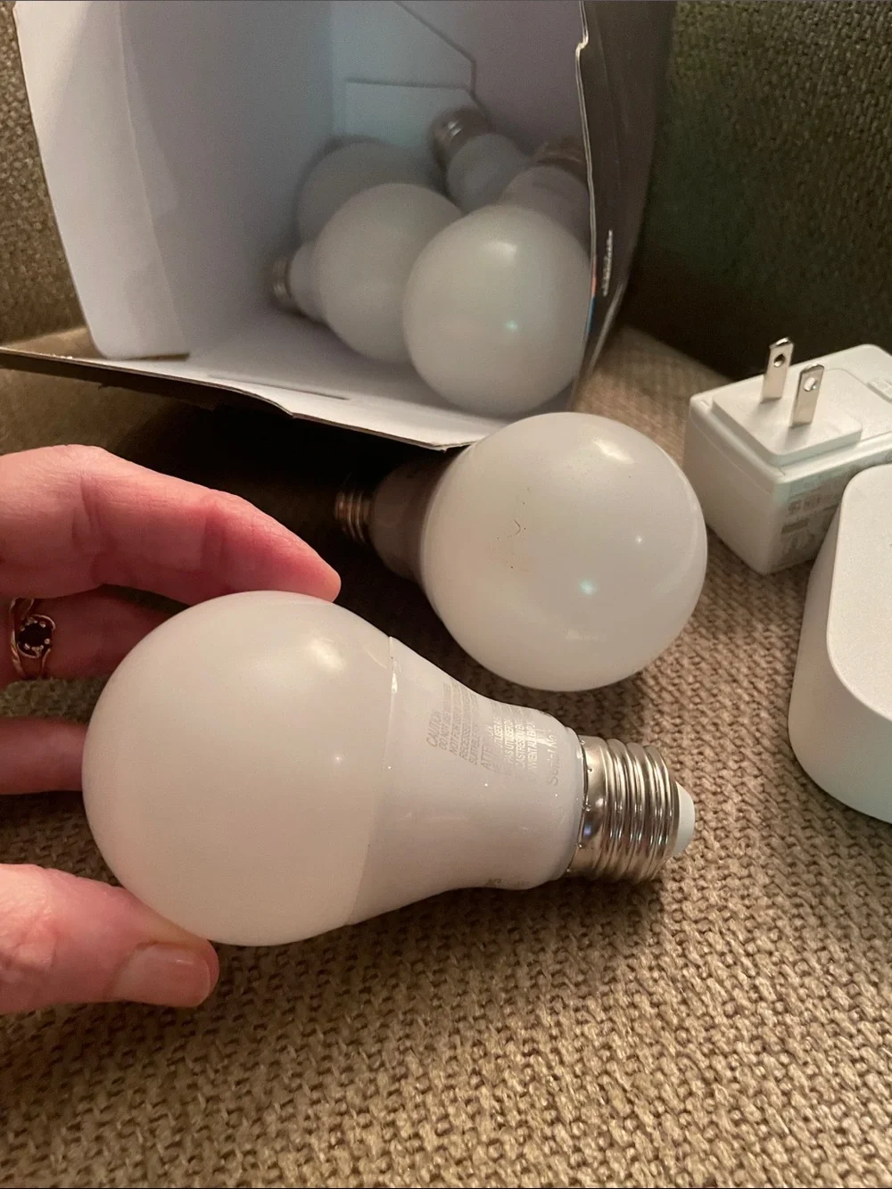 Philips White Smart LED Bulbs with White Bridge Hub